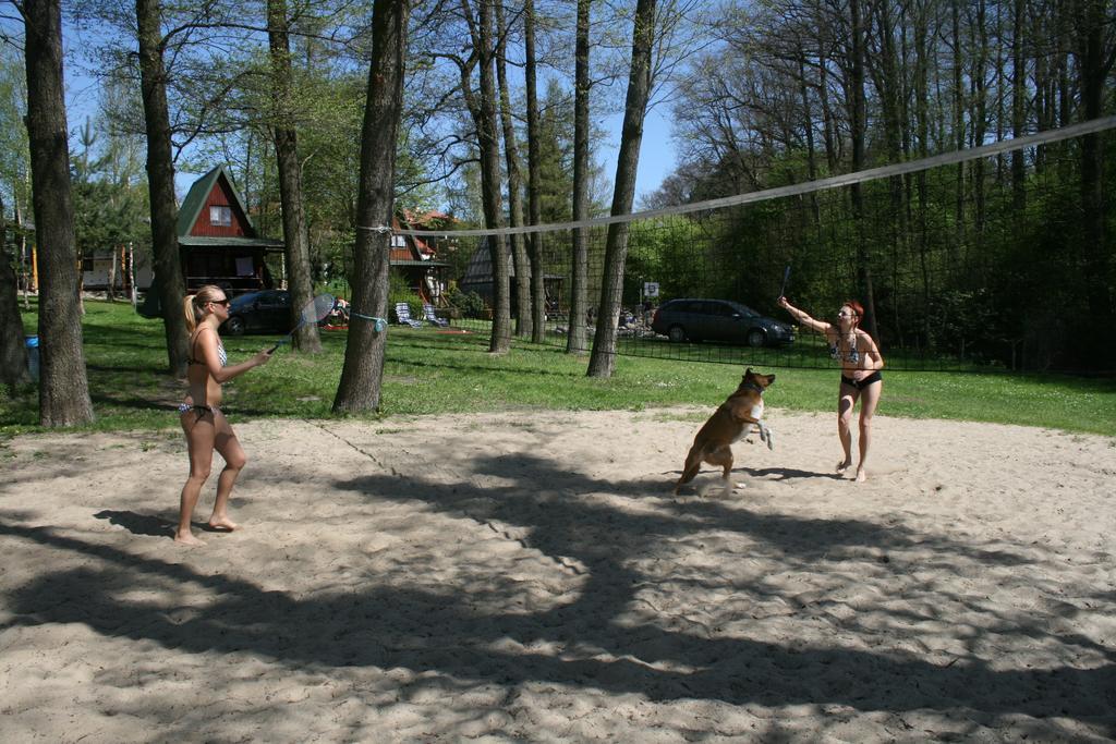 Stajnia Sarnowek Nad Jeziorem Rozany Rozajny Wielkie Dış mekan fotoğraf